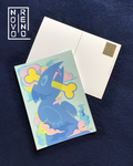 Doggy Bone: A6 Postcard