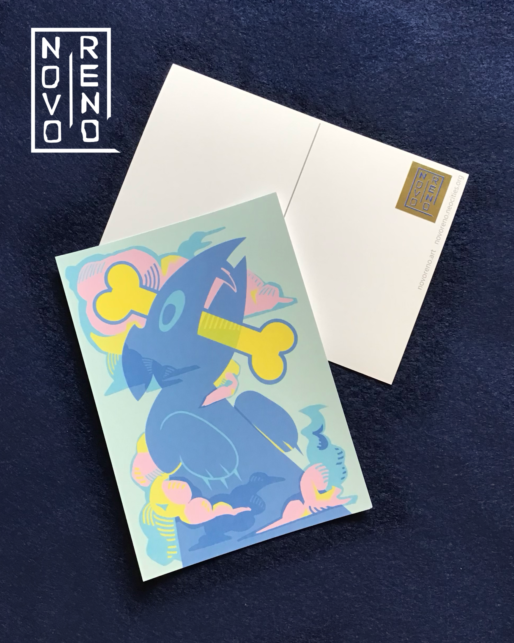 Doggy Bone: A6 Postcard