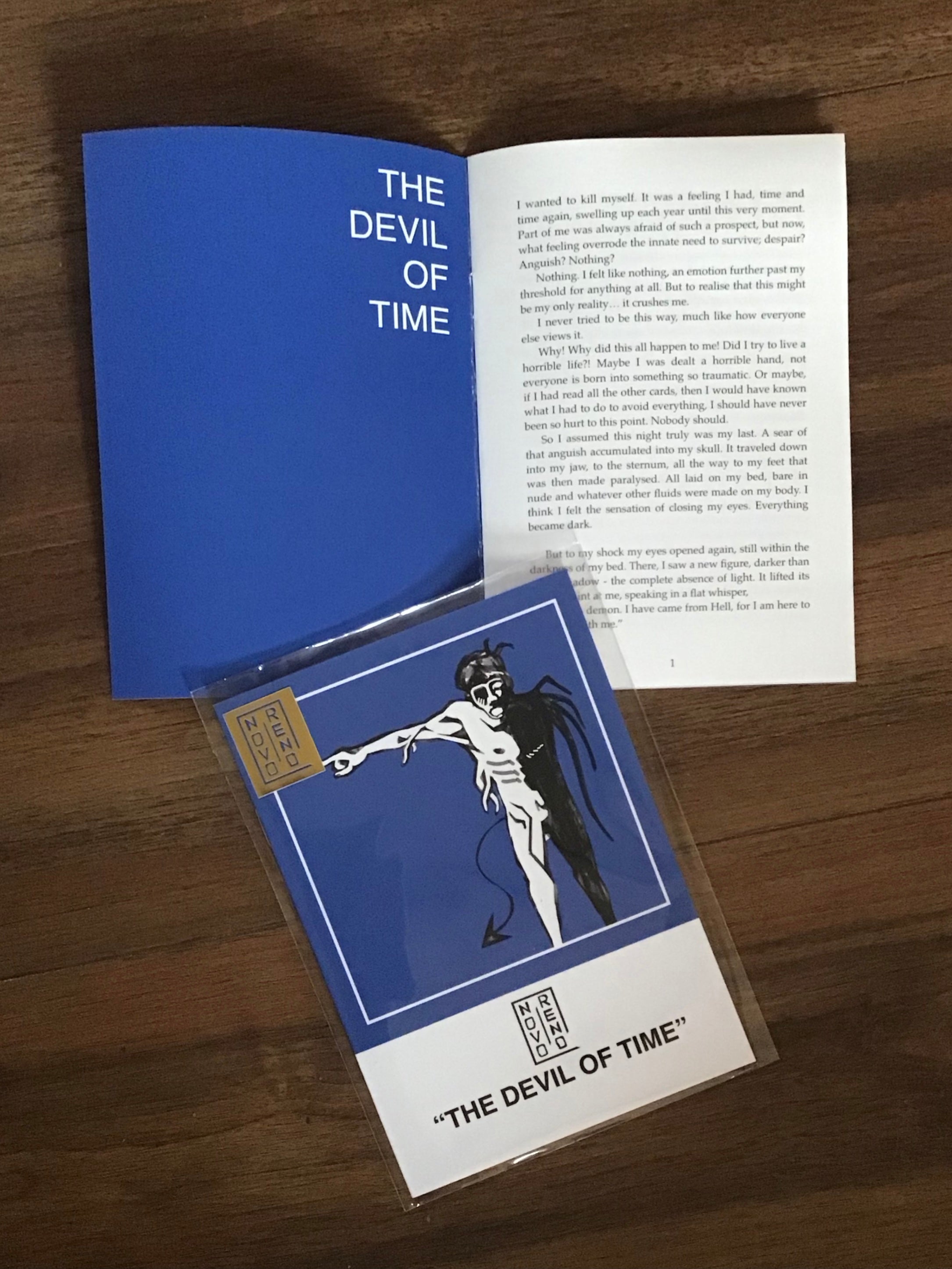 THE DEVIL OF TIME [Physical Version] - Short Story Zine