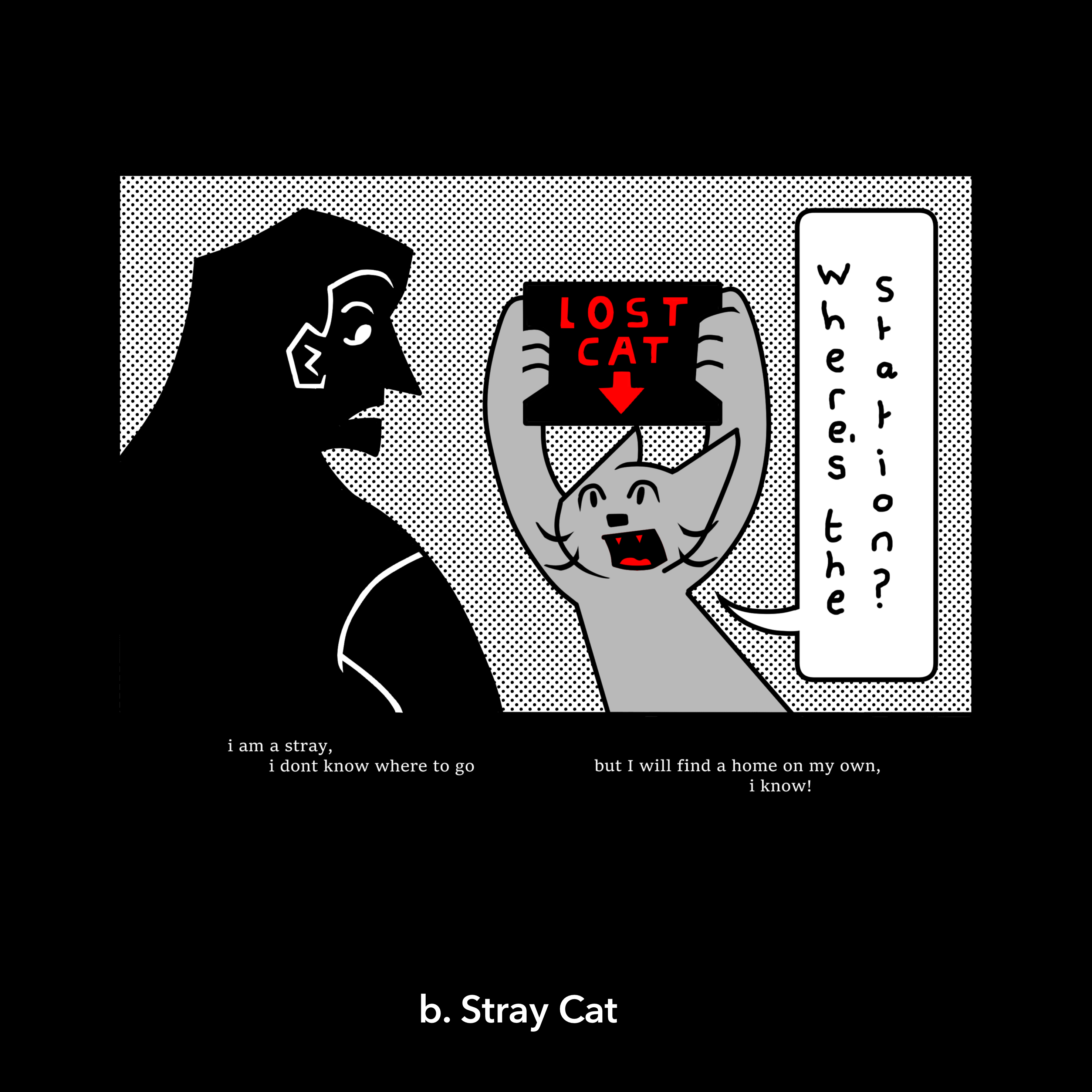 THE STRAYS SERIES: A6 Postcards