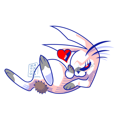 Cheeky Bunny: Sticker