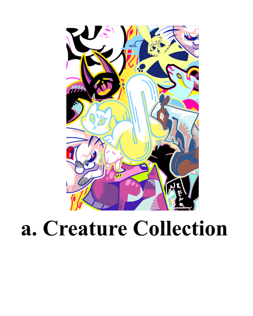 CREATURES SERIES - A6 Postcard
